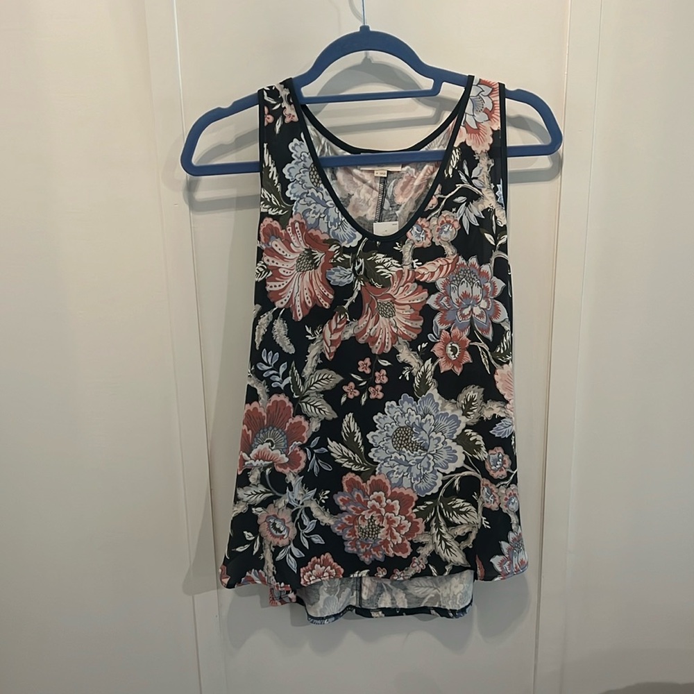 Loft Floral Tank Top